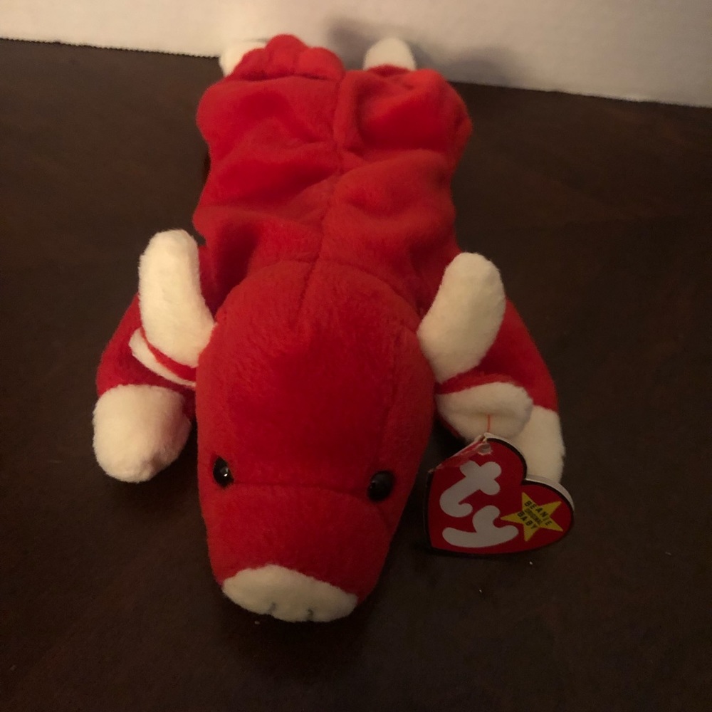 TY Beanie Babies Snort The Bull #4002 1995, Vintage, Collectible, Retired